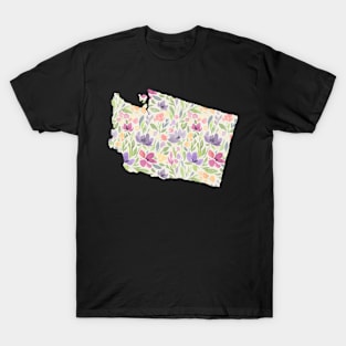 Washington Silhouette Florals T-Shirt